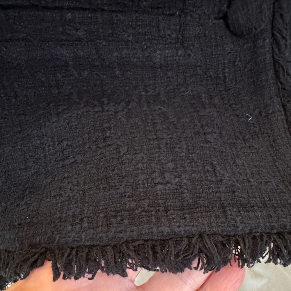 Proenza Schouler Black Textured Cropped Jacket - Picture 13 of 14
